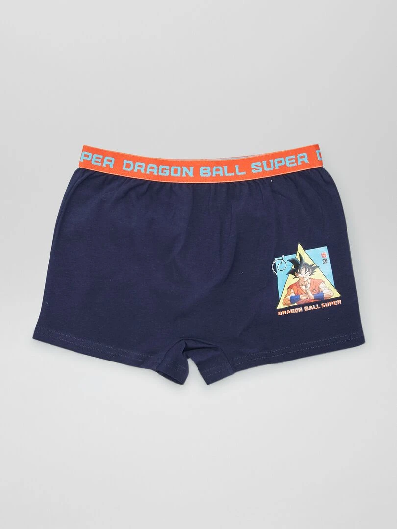 Lot de 2 boxers 'Dragon Ball Z'   Bleu marine/blanc