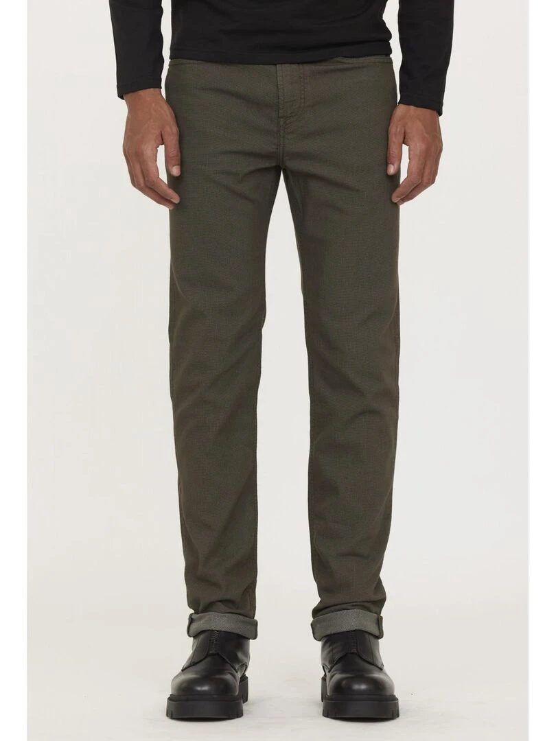 Lee Cooper Pantalon coton straight LC126ZP Kaki