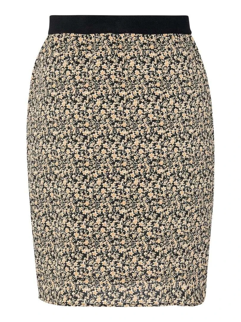 KAPORAL Jupe courte liberty droite Beige