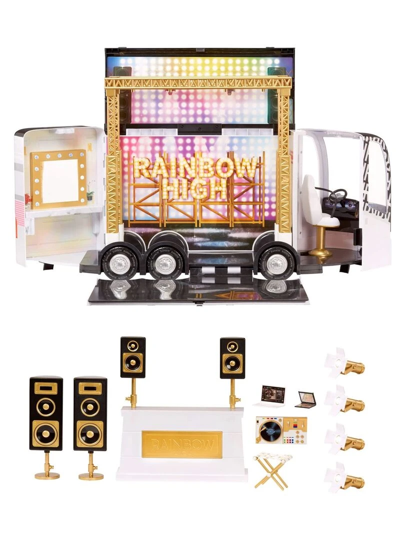 Rainbow High Tour du monde et Set de jeu de scène   N/A
