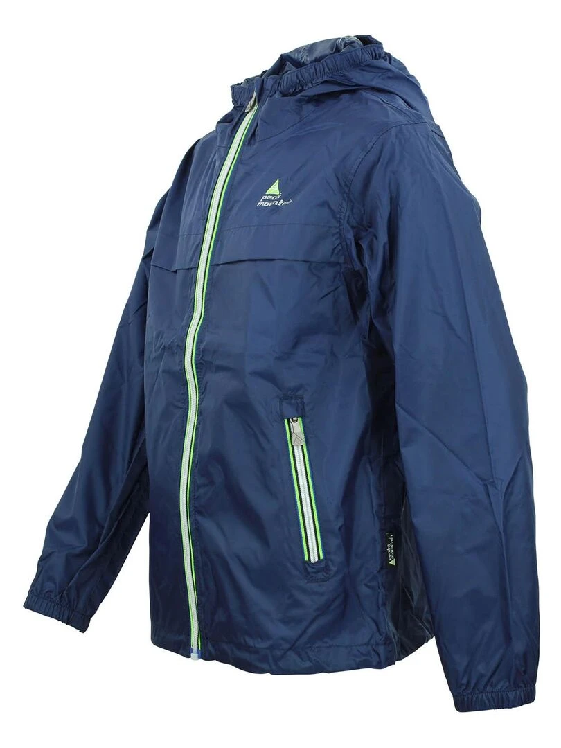 Coupe vent garçon ECARNEW   PEAK MOUNTAIN   Bleu marine