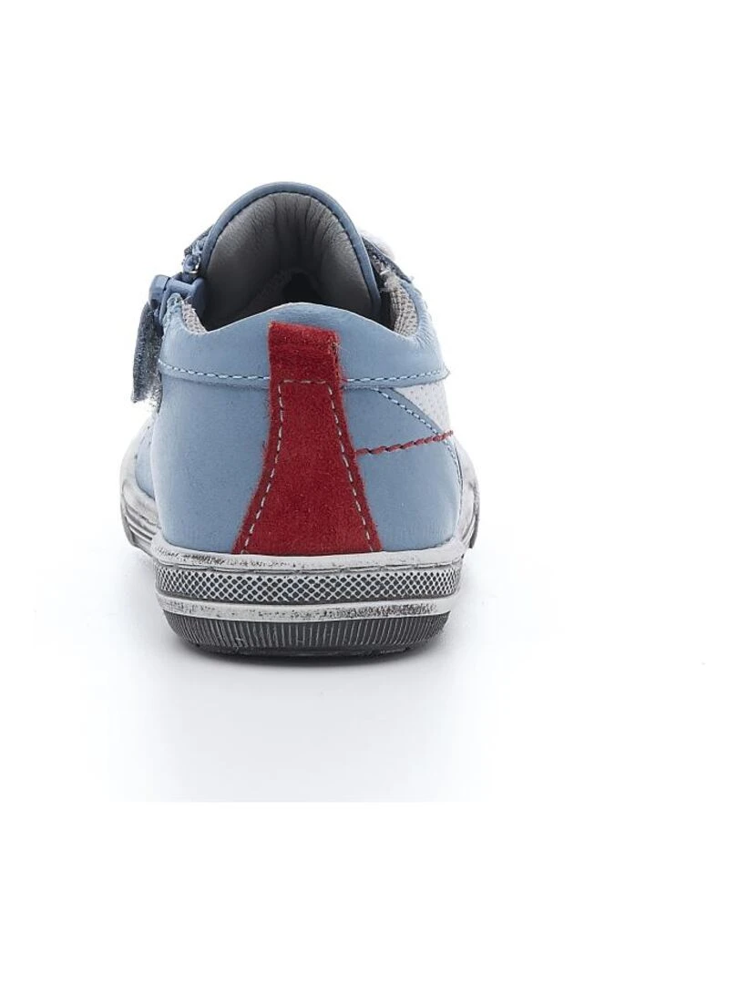 Sneakers hautes Cuir Zlat   Bleu