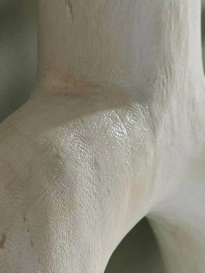 Vase pont bois MATISSE   Blanc