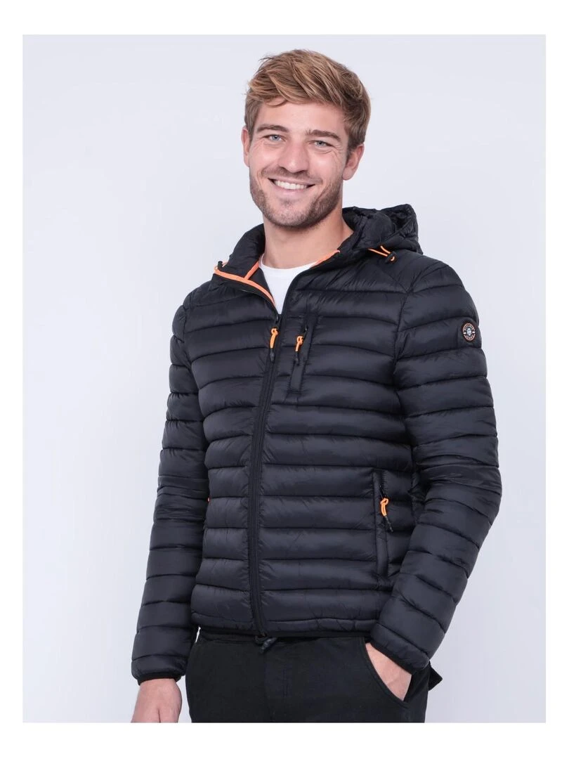 Doudoune légère capuche ZEGEL Noir