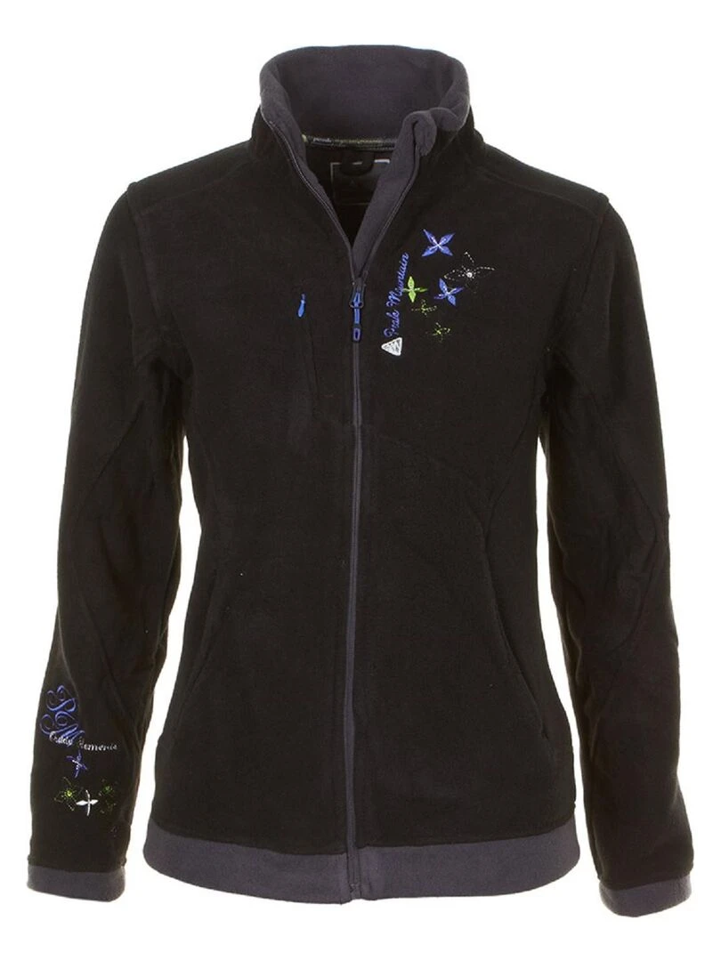 Blouson polaire femme ARIL Noir Noir