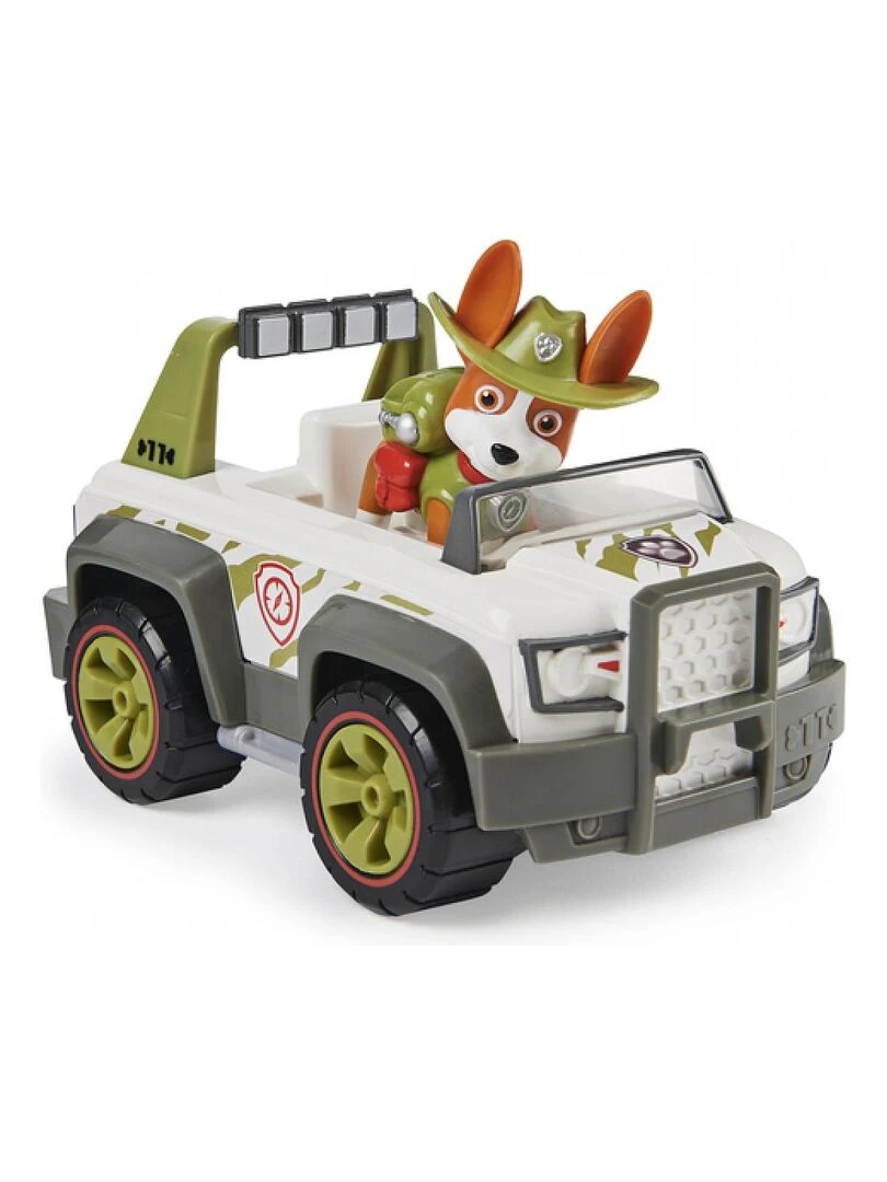 Pat Patrouille   Vehicule Et Figurine Tracker   N/A