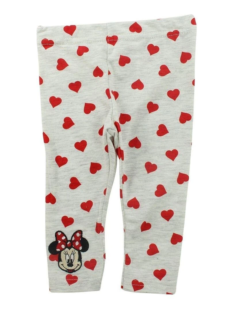 Disney   Ensemble ​​Tunique legging bébé fille Imprimé Minnie   Bleu marine