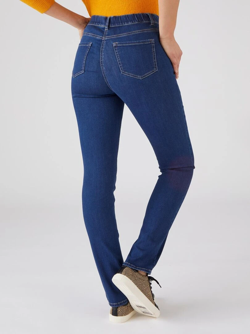 Jean enfilable gaine intégrée Perfect Fit by Damart   Damart   Bleu