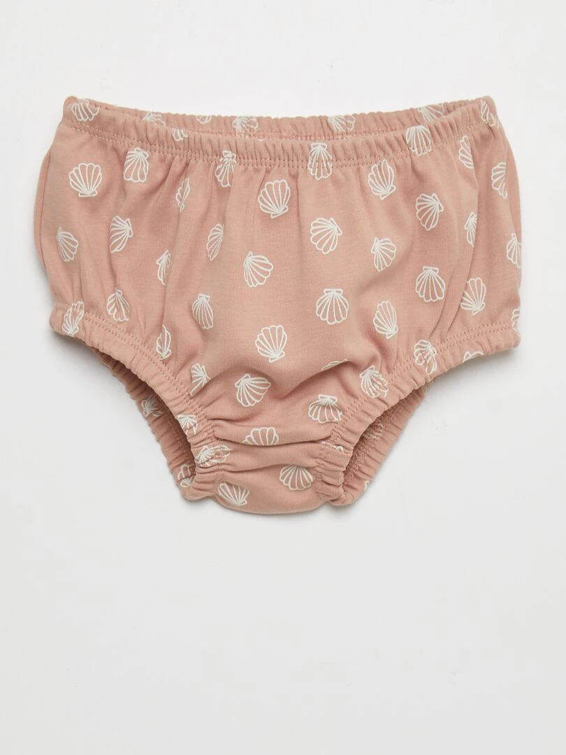Lot de 2 shorts Rose