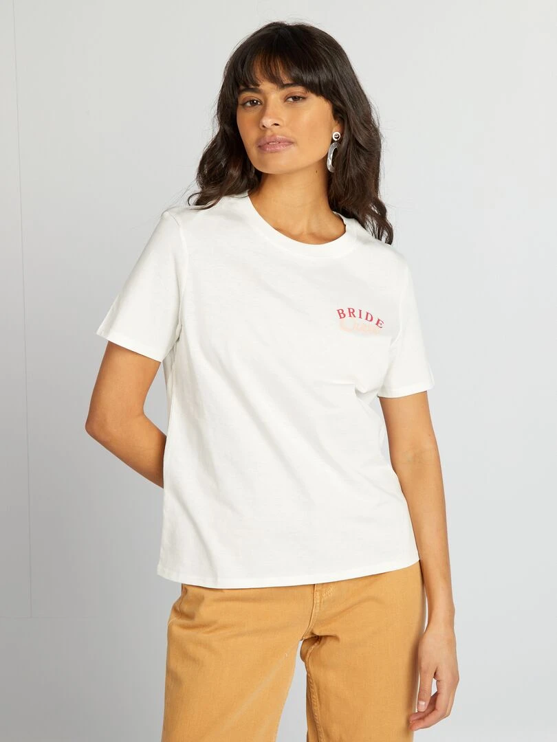Tee shirt spécial EVJF   Bride crew