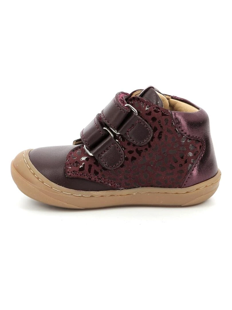 Bottillons Cuir Chyo   Bordeaux