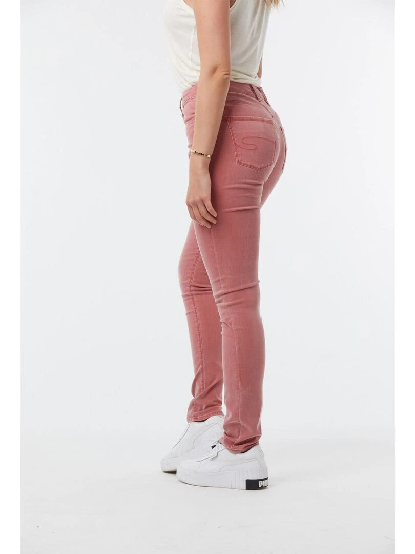 Lee Cooper   Pantalon coton  LC135   Rouge grenat