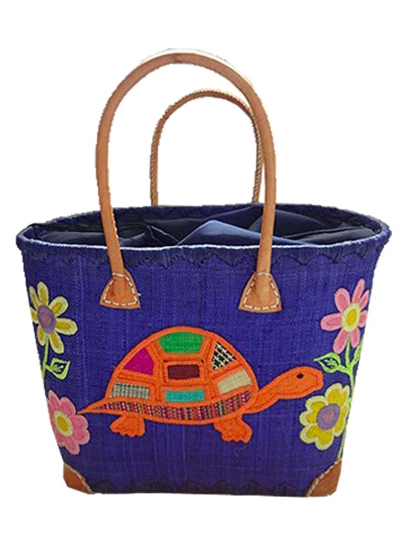 Panier Tortue MM Bleu Marine Bleu marine