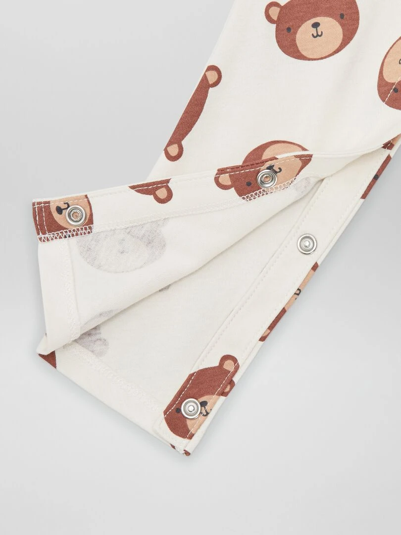 Lot de 2 dors bien avec ouverture   So Easy   Gris/beige