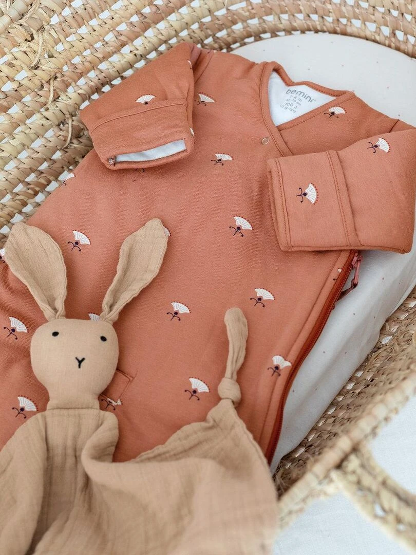 Bemini Gigoteuse 1 4 mois Pady jersey + jersey tog 3 Beige foncé