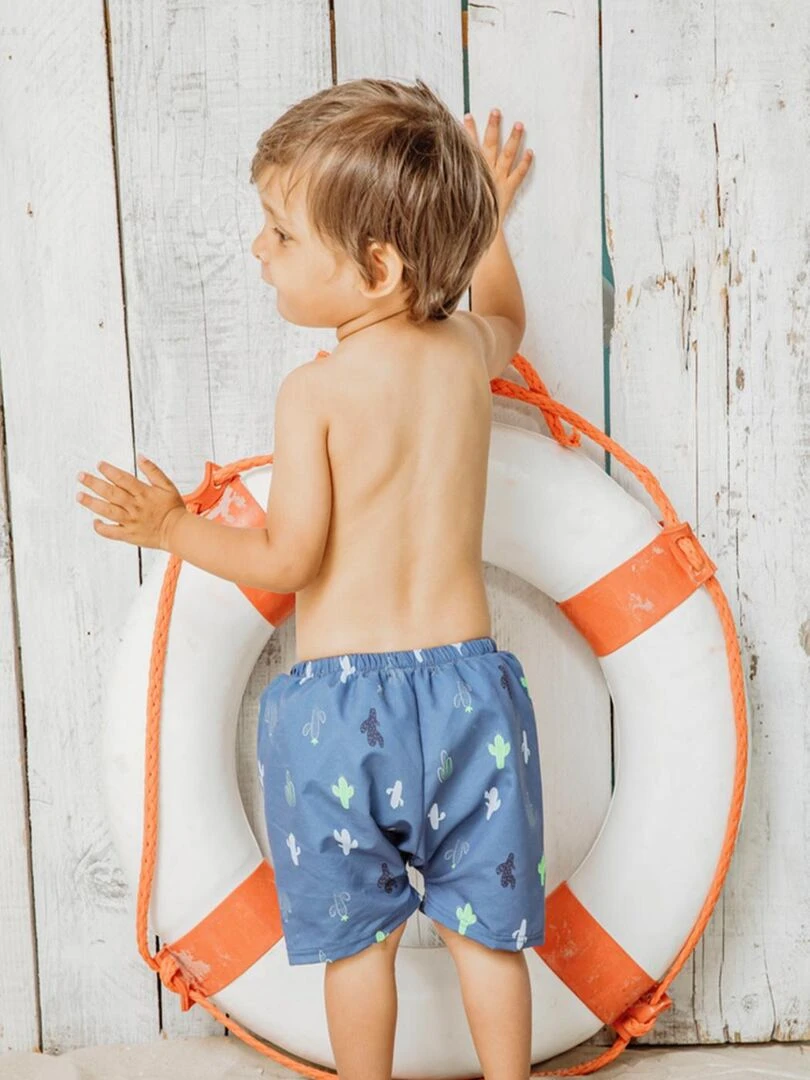Short de bain double protection Archimède Bleu