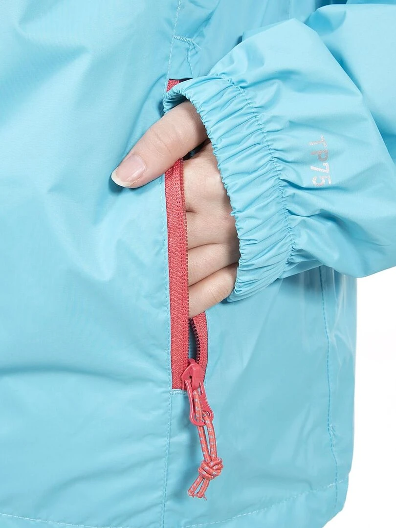 Trespass   Veste imperméable QIKPAC   Bleu clair