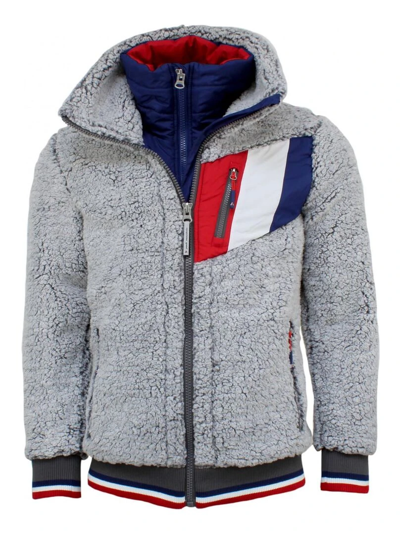 Polaire homme CORNEILLE   PEAK MOUNTAIN   Gris