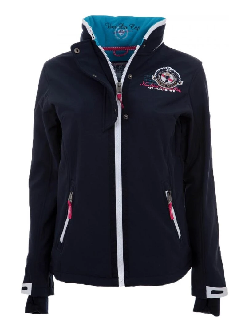 Blouson softshell femme ADJI VENT DU CAP Bleu