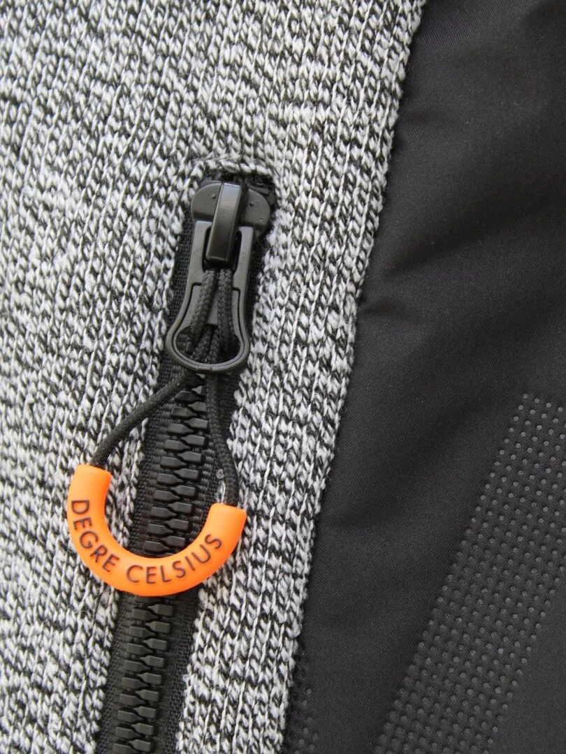 Blouson polaire homme COOPER   DEGRE CELSIUS   Orange