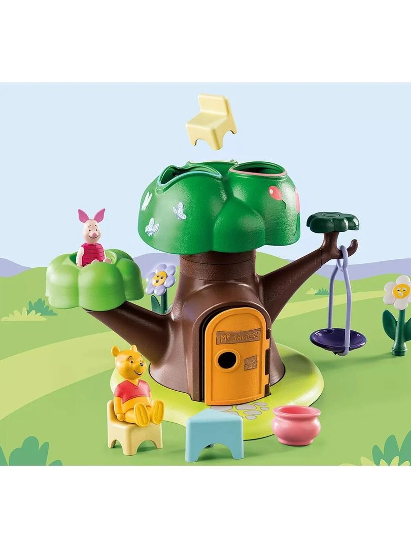 1.2.3 & Disney Winnie l'ourson et Porcinet avec cabane   N/A