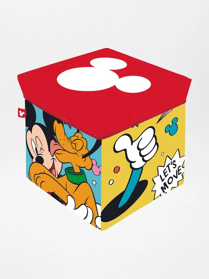 Cube de rangement 'Mickey' Blanc