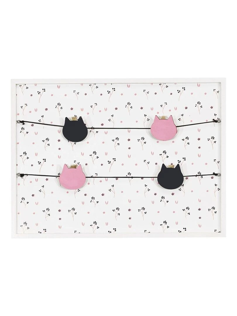 Pèle mêle photos en bois BABYPRICE Multicolore