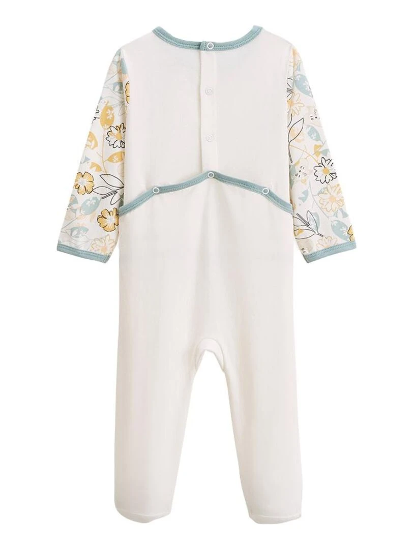 Pyjama bébé Capucine Ecru