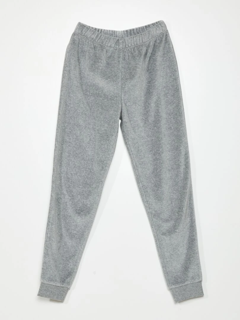 Pyjama le velours   2 pièces   Bleu