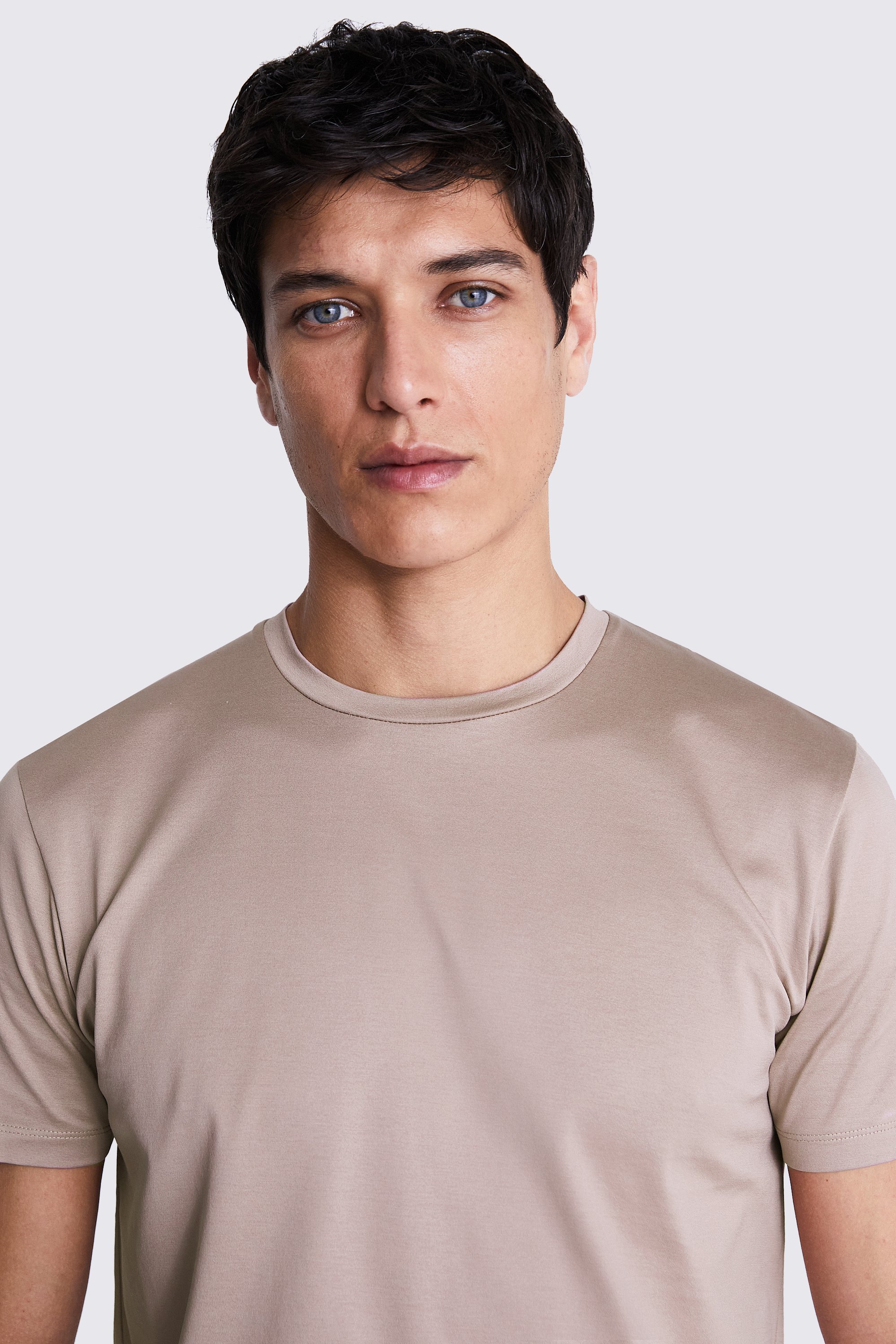 Light Grey Marl Crew Neck T-Shirt   Buy Online at Moss