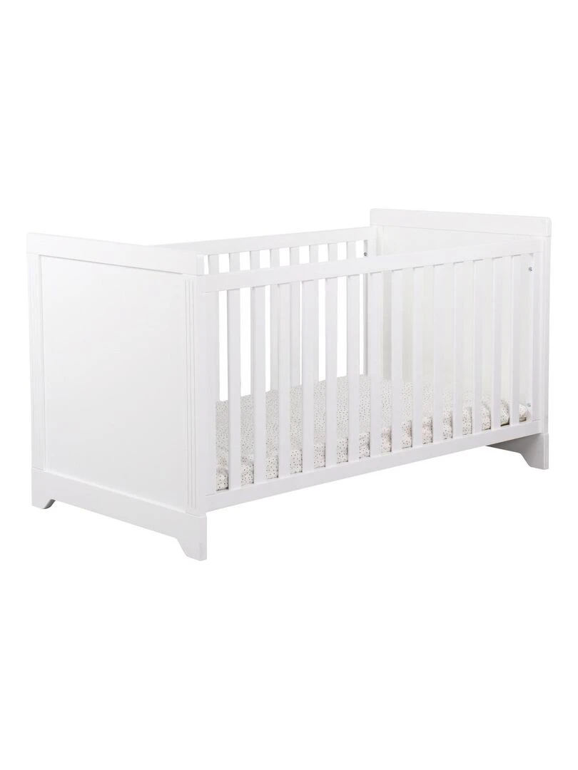 Lit bébé évolutif Mona AKITEN RETAIL Blanc