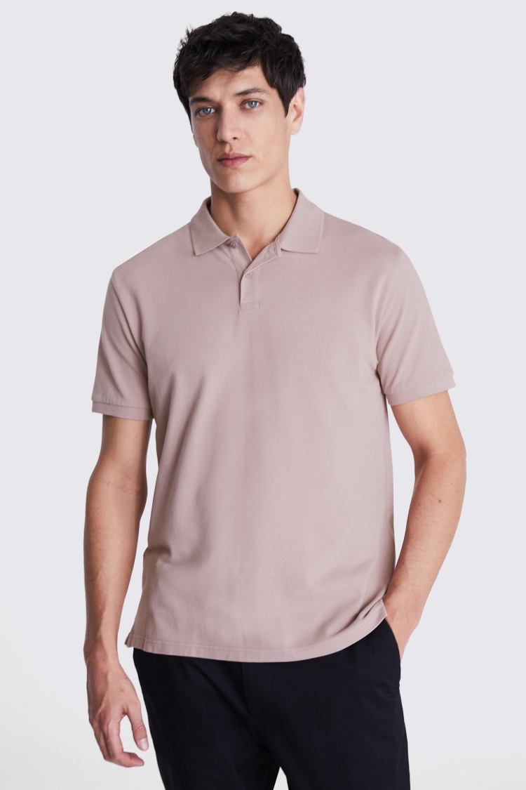 Ecru Terry Towelling Skipper Polo   Buy Online at Moss