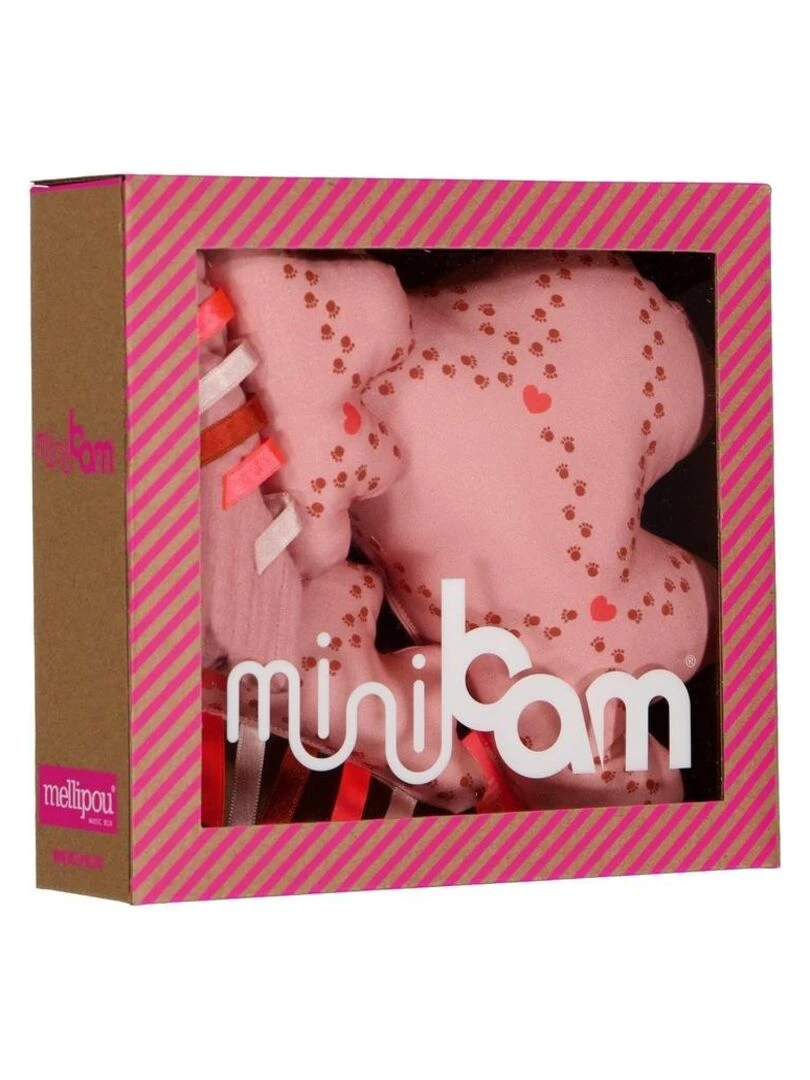 Coffret Naissance Doudou & Boîte Musicale Rose   N/A
