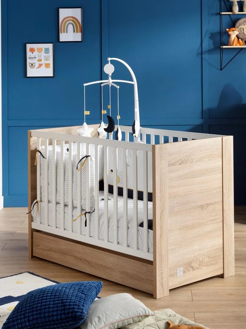 Lit bébé ANTONIN   SAUTHON   Marron