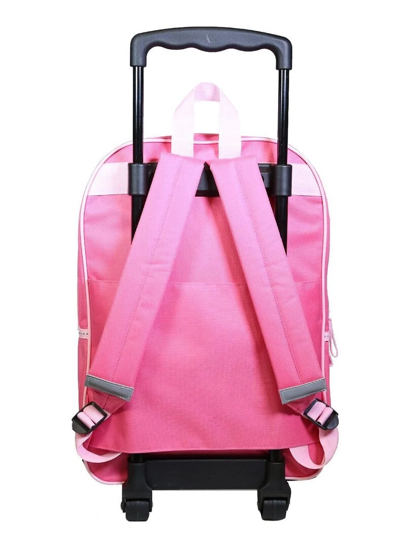 BAGTROTTER Sac à dos à roulettes Disney Minnie Noeud Rose   Rose