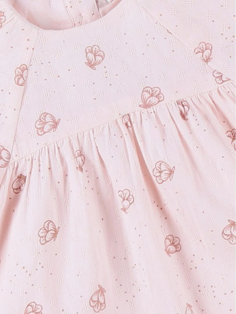 Robe à imprimé fleuri  clair   Noukie's   Rose