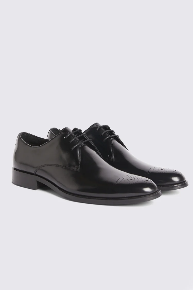 Romsey Black Brogue Buy Online at Moss