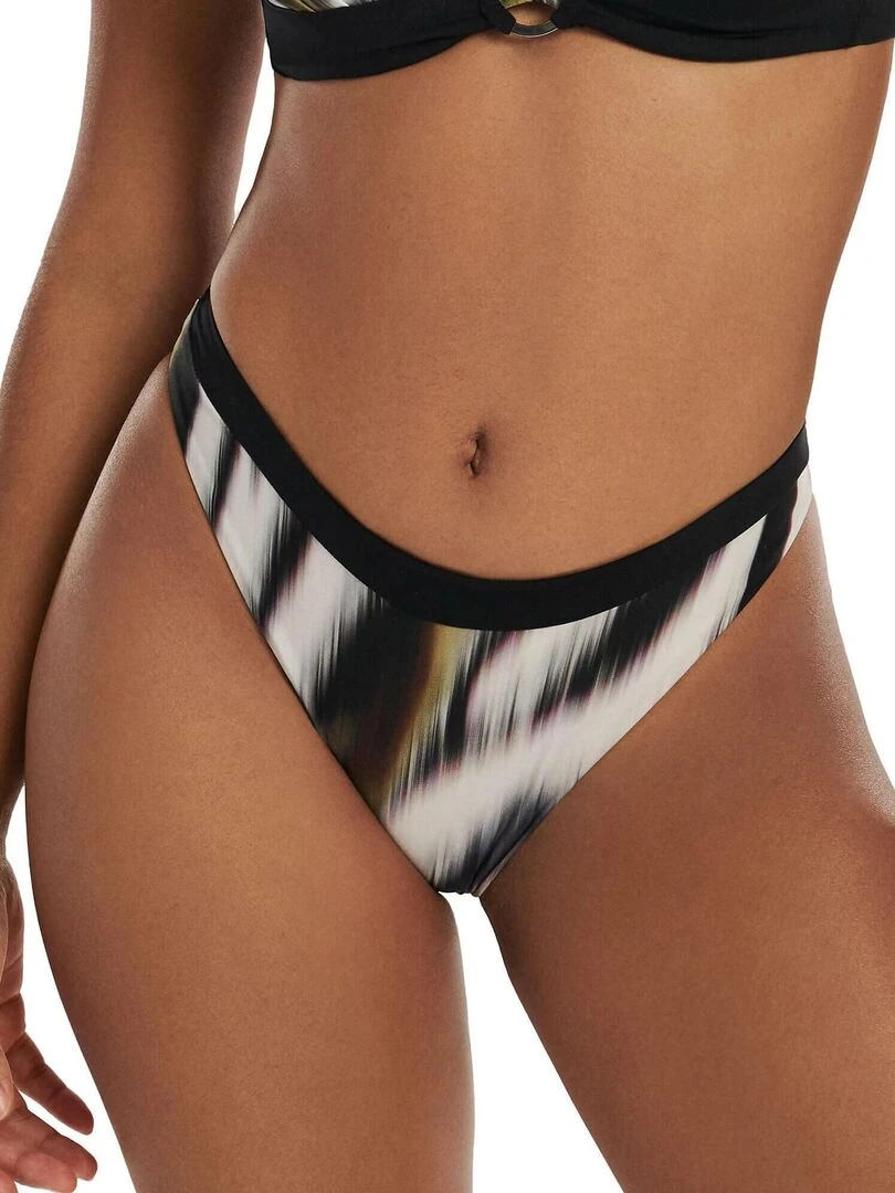 Bas maillot slip de bain échancré Kefalonia Noir
