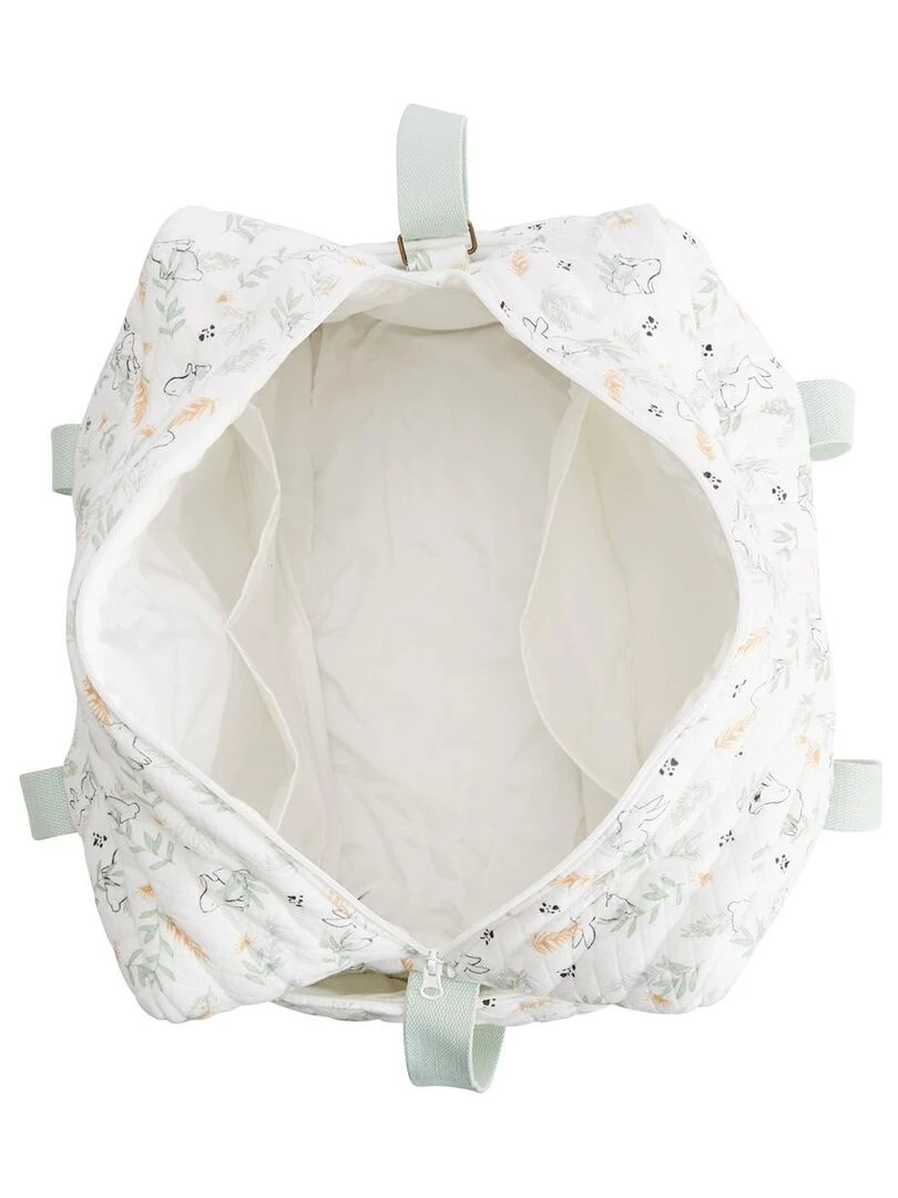 Sac à langer matelassé Frimousse   Ecru