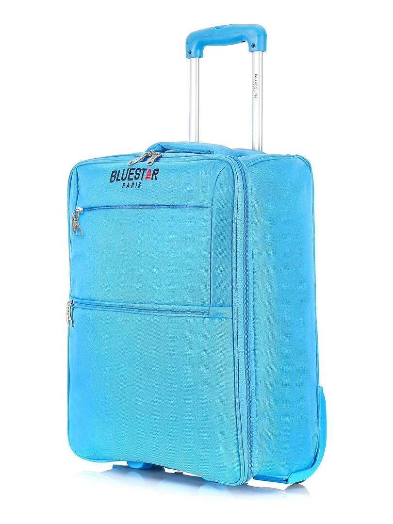 BLUESTAR VALISE CABINE POLYESTER BERCY E 53 CM Bleu ciel