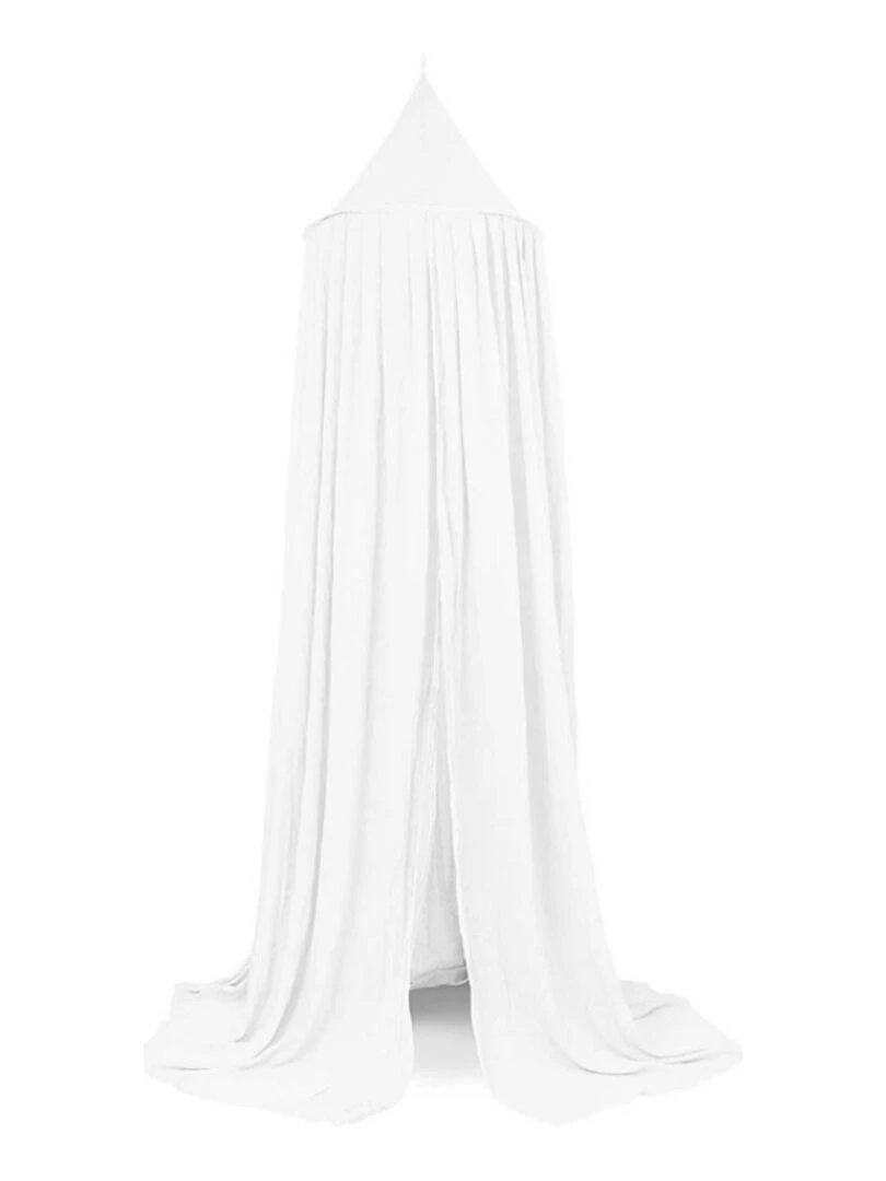 Ciel de lit blanc (245 cm) Blanc