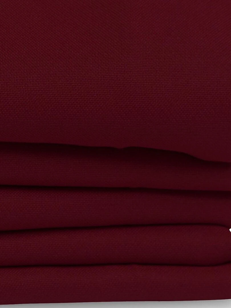 Rideau Grande hauteur Phonique Thermique et Occultant "Moondream"   Rouge foncé