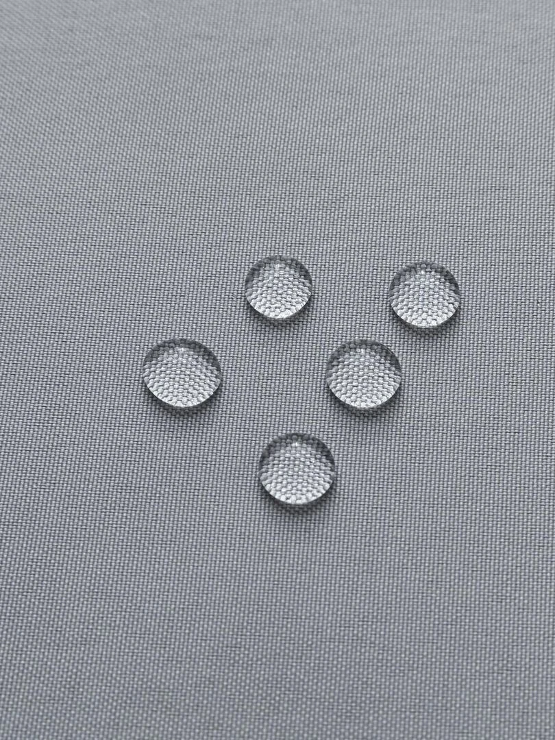 Nappe carrée et enduite antitache   Argent