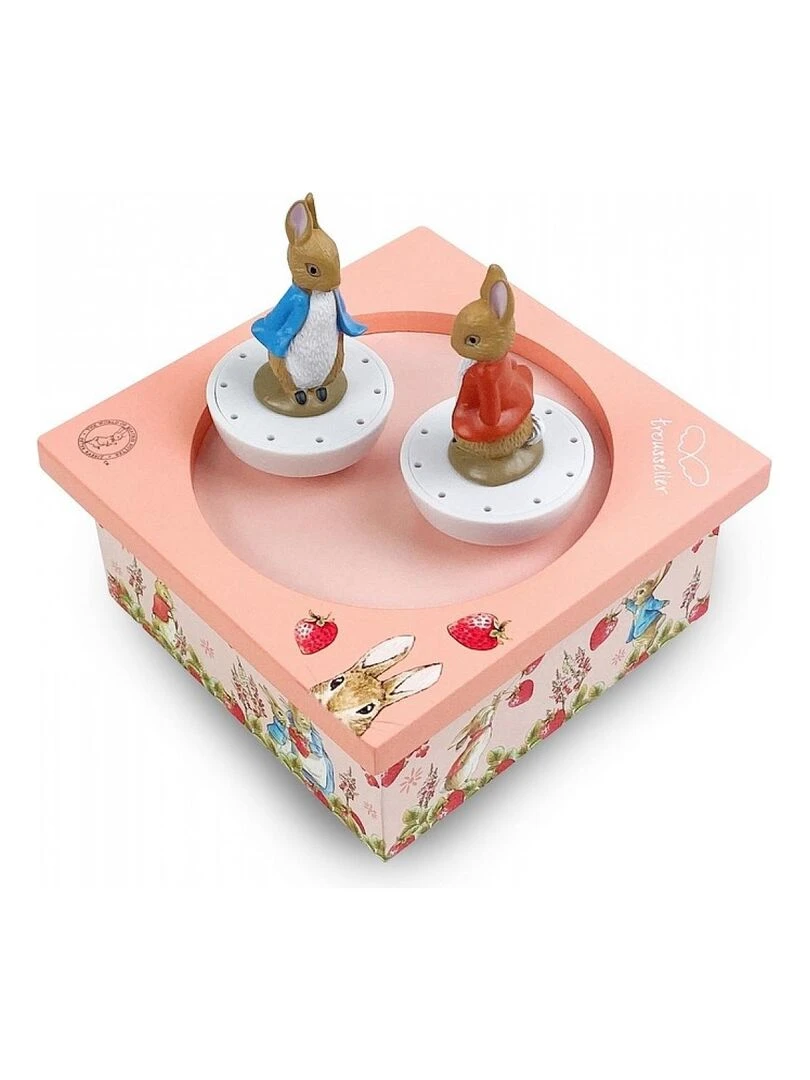 Boîte à musique magnétique Fraises Pierre Lapin N/A