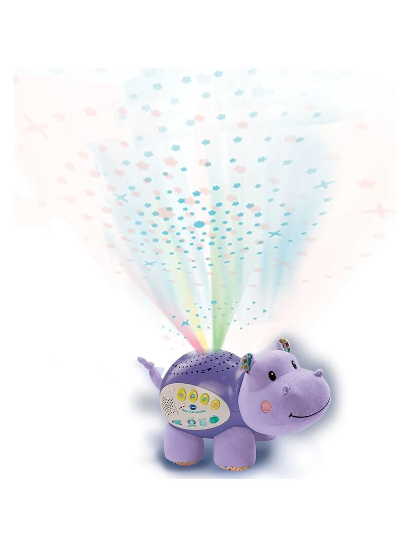 Projecteur d'ambiance Hippo Dodo Nuit Etoilée   Violet