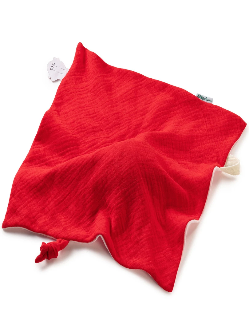 Doudou attache sucette Alice la renarde   Rose