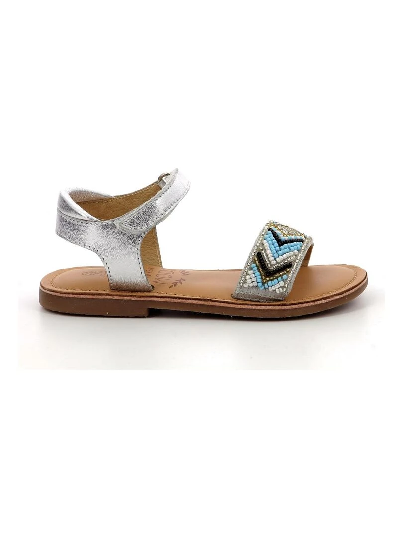 Sandales Cuir Capearls Argent