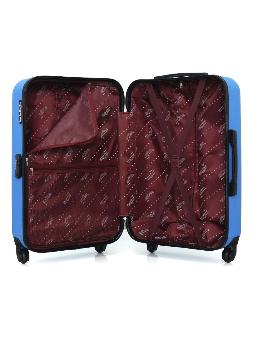 AMERICAN TRAVEL   VALISE M BRONX   Bleu