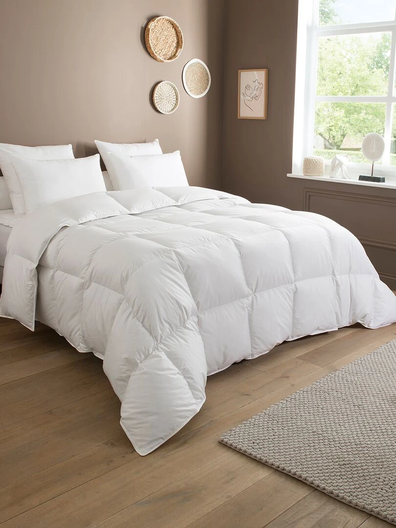 DODO Couette 90% Duvet de Canard neuf Tempérée Blanc