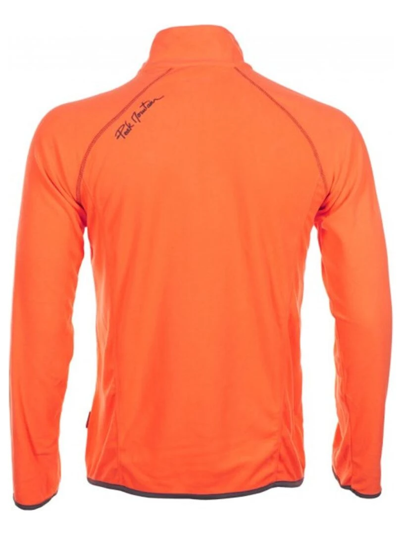 Sweat polaire homme CAFINE PEAK MOUNTAIN Orange